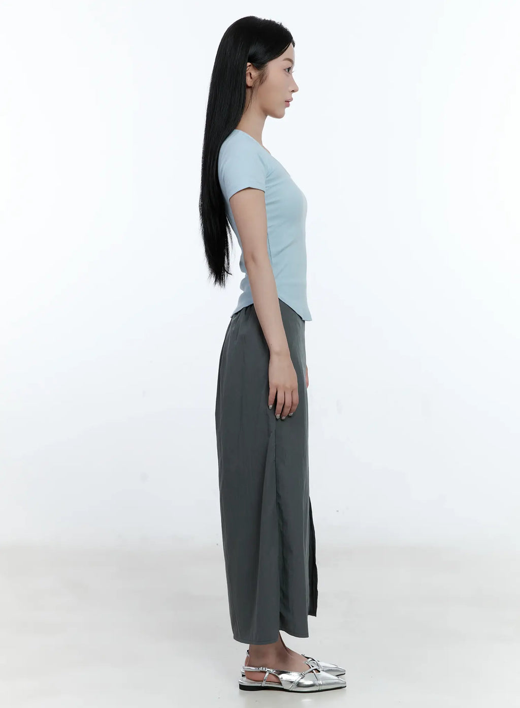 Pencil Slit Maxi Skirt CG501