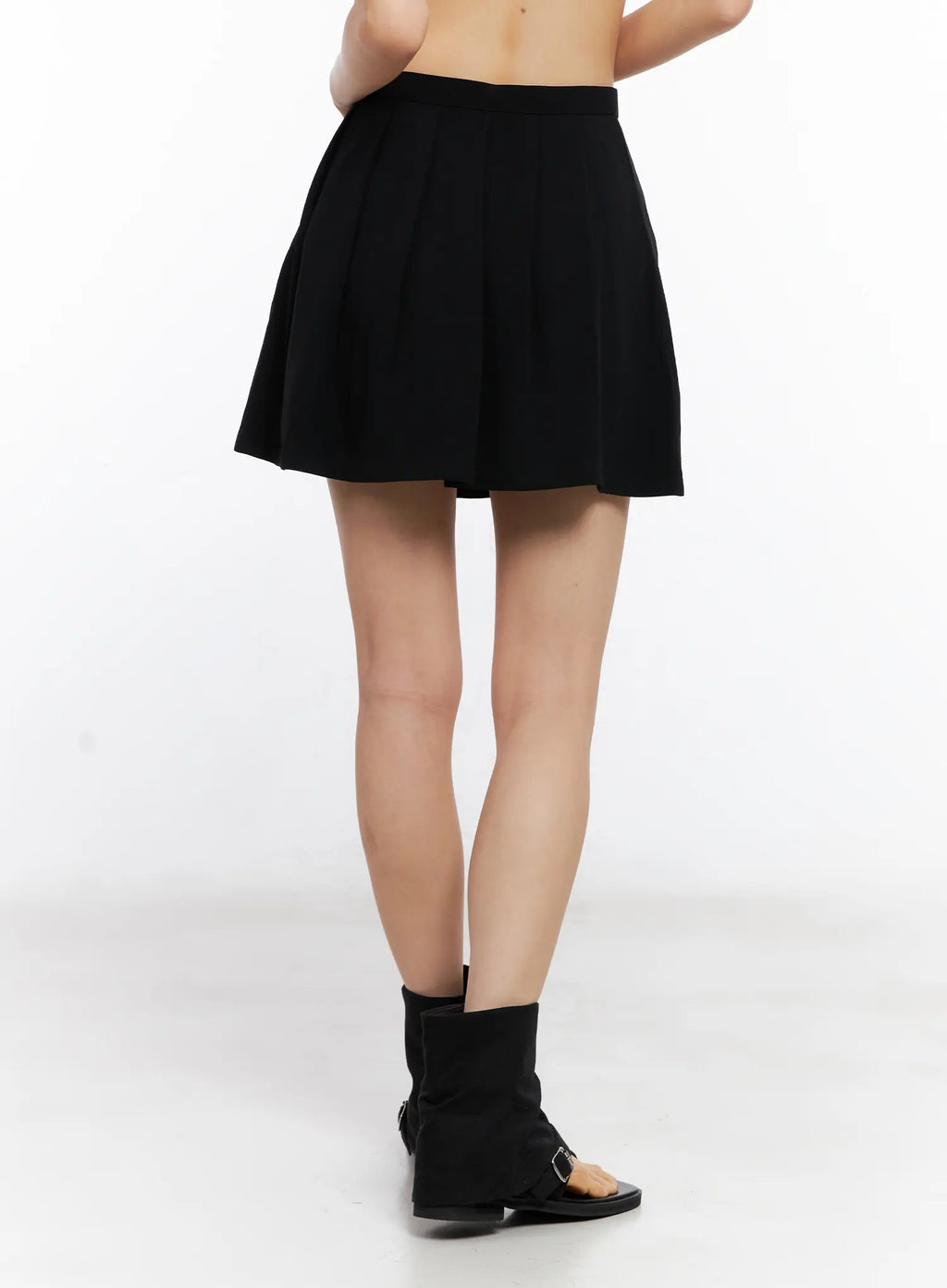 Chic Pleated Mini Skirt CL530