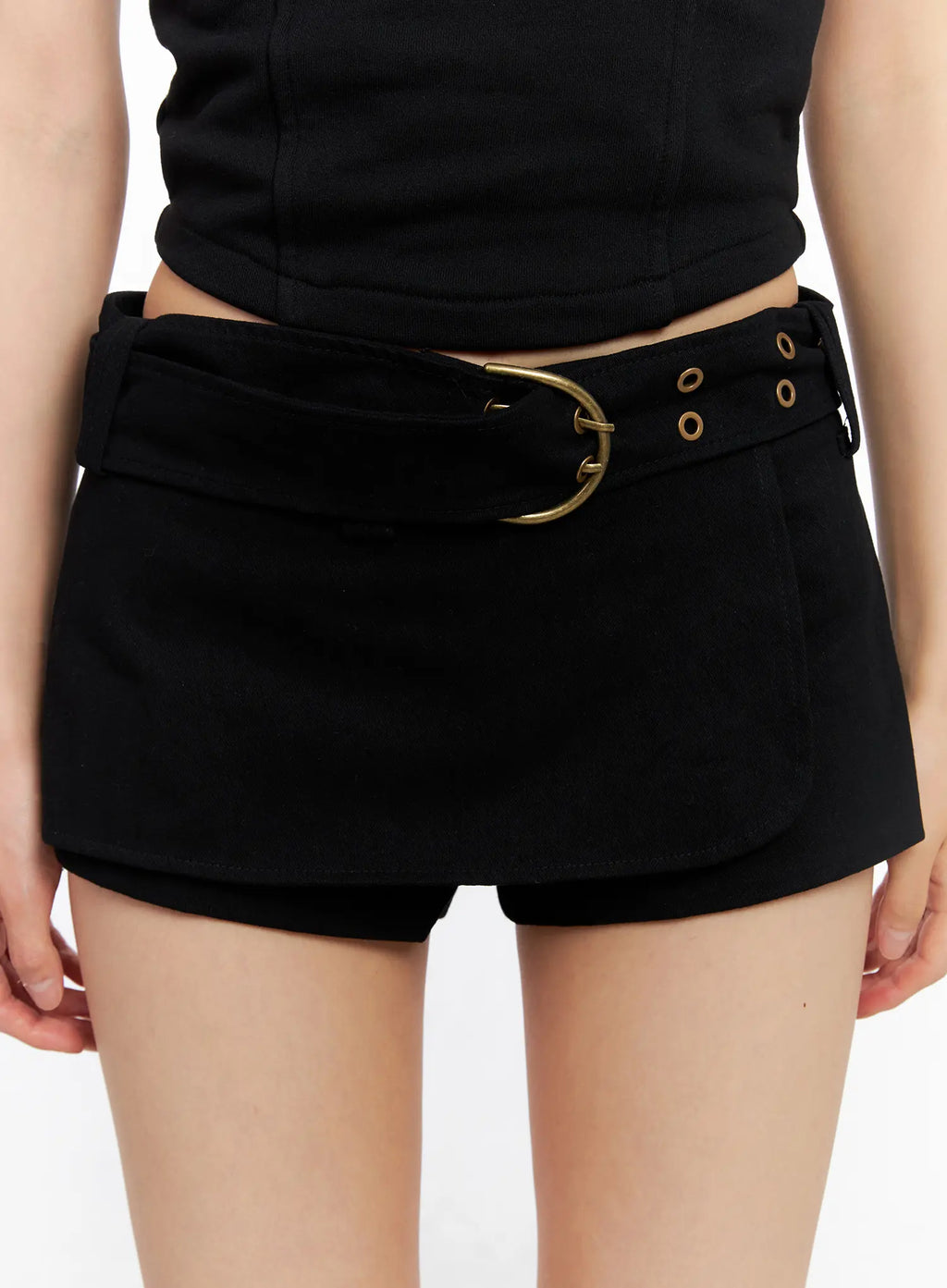 Belted Mini Skort CL530