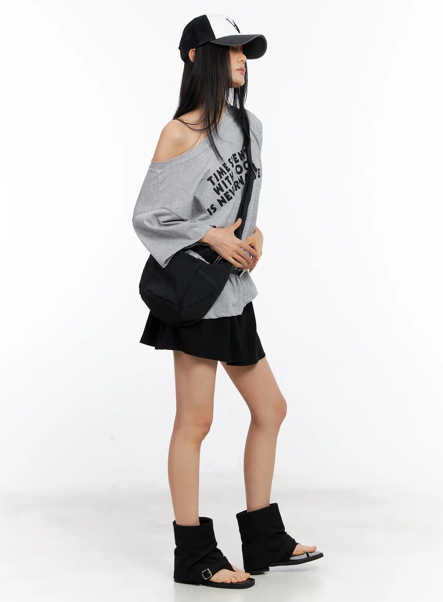 Chic Pleated Mini Skirt CL530